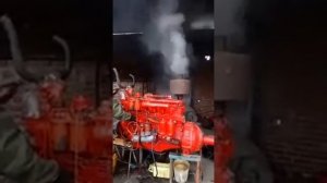 Первый запуск двигателя смд-31А после простоя в 30 лет.