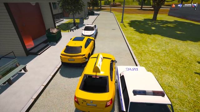 ЗОЛОТАЯ ЛАМБА УХОДИТ ОТ ПОГОНИ НА ГЕЛИКАХ В ГТА 5 МОДЫ! ОБЗОР МОДА В GTA 5! ВИДЕО ГТА ИГРЫ MODS смотреть онлайн