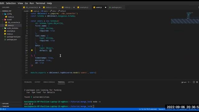 CRUD operation using Mongo and Mongoose смотреть онлайн
