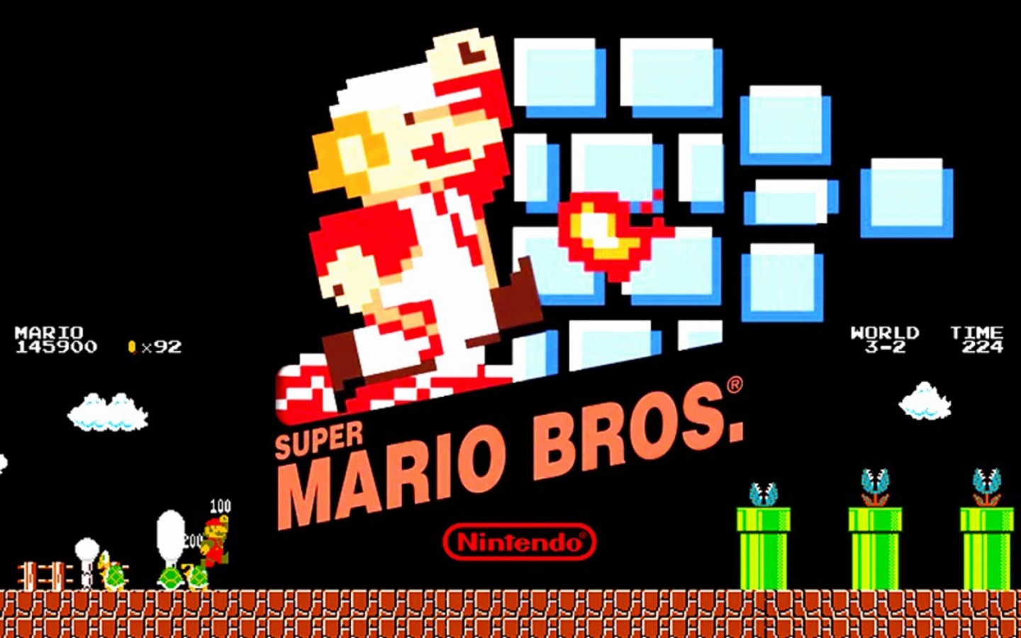 NES Longplay [001] Super Mario Bros. смотреть онлайн