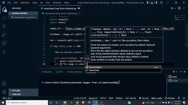 How to download image from url link using Requests , wget and urllib modules || Python || 2022 смотреть онлайн