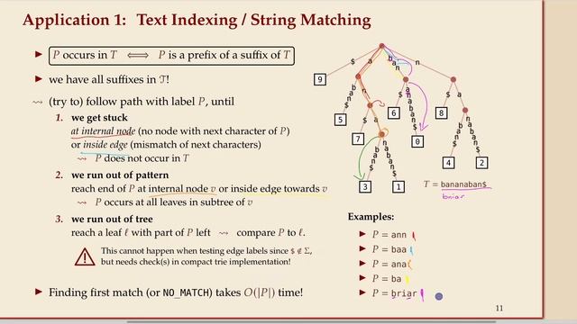 COMP526 (Spring 2022) 6-4 §6.3 Suffix tree applications смотреть онлайн