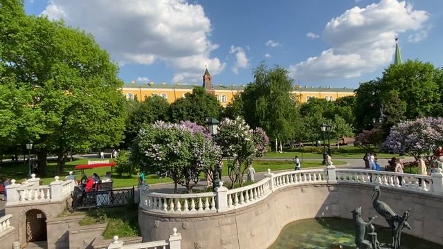 Москва, Александровский сад. смотреть онлайн