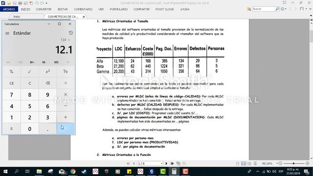 Métricas de Calidad por Tamaño-Ing. Fernando Infante Saavedra смотреть онлайн