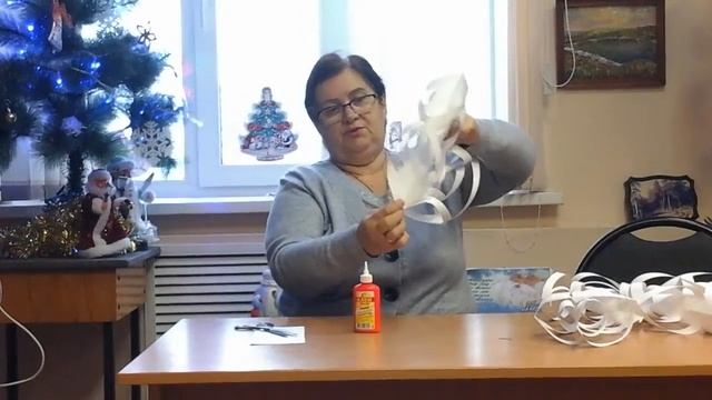 Мастер-класс Объёмная снежинка.mp4 смотреть онлайн