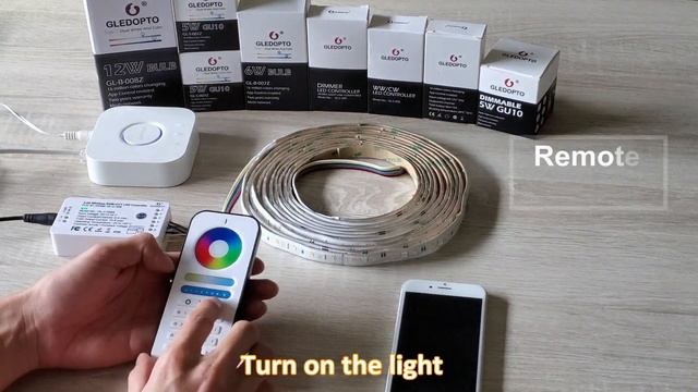 GLEDOPTO Zigbee RGB+CCT LED Controller PLUS vesrion with Remote смотреть онлайн