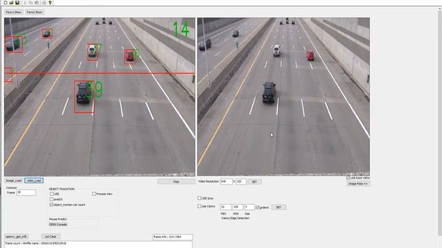 MFC opencv use cuda - car counting смотреть онлайн