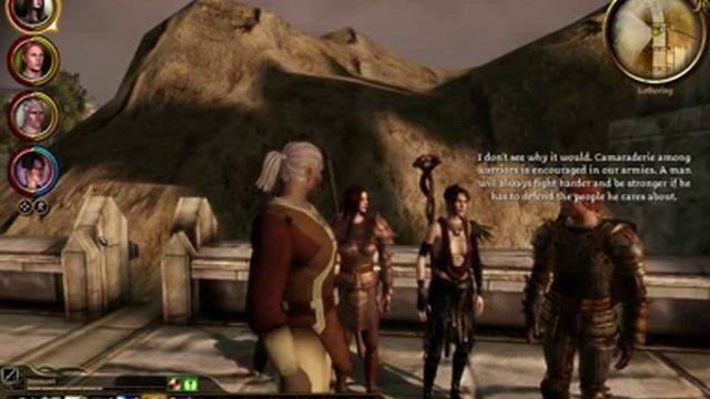 Ser Gilmore banters with Sten (voiced) смотреть онлайн