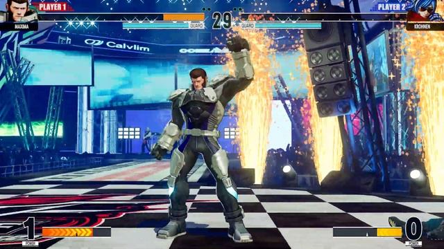 The King of Fighters XV - Maxima vs Krohnen - 4K смотреть онлайн