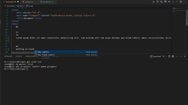 #10 Git stash (ಗಿಟ್ ಸ್ಟ್ಯಾಷ್) смотреть онлайн