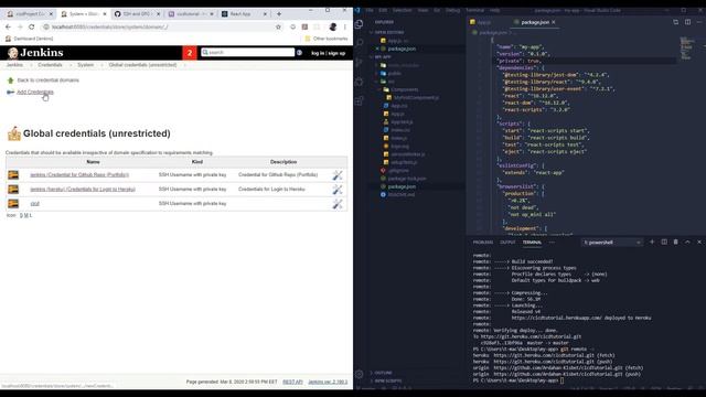 CI/CD Tutorial with Github, Jenkins and Heroku - Part 2 смотреть онлайн