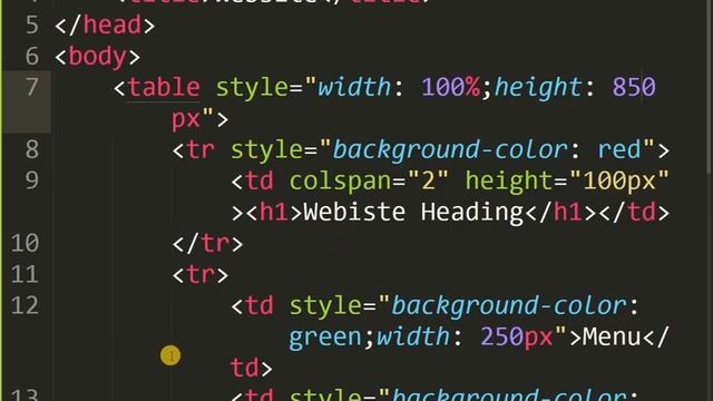 Web Technologies - Website with Tables смотреть онлайн