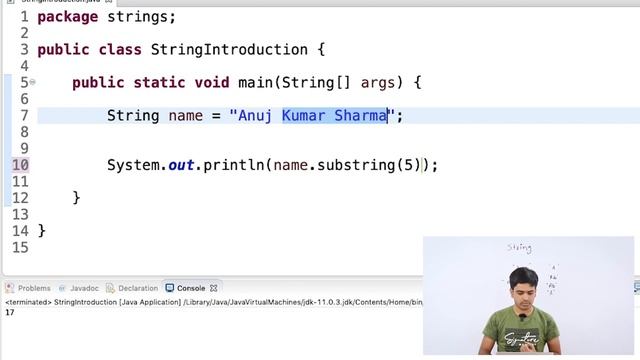 Strings in Java Language | Java Placement Course | Apni Kaksha | Lecture 19 смотреть онлайн