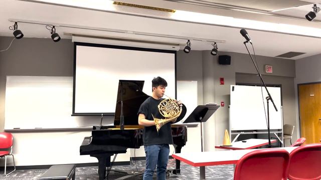Prague Summer Nights Horn Audition - Solo (Gliere Horn Concerto Op. 91 Mov. III) смотреть онлайн