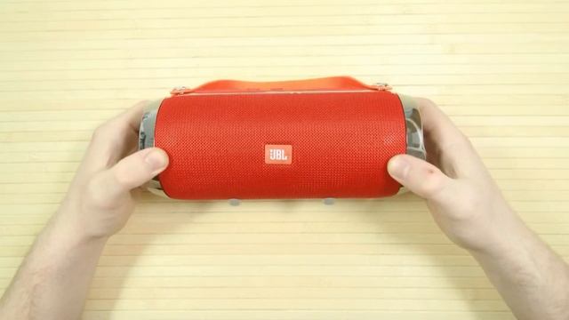 Bluetooth колонка JBL X93 Red. Распаковка. смотреть онлайн