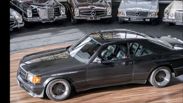 MERCEDES BENZ 1989 560SEC AMG Widebody M117 6.0 32V W126 смотреть онлайн