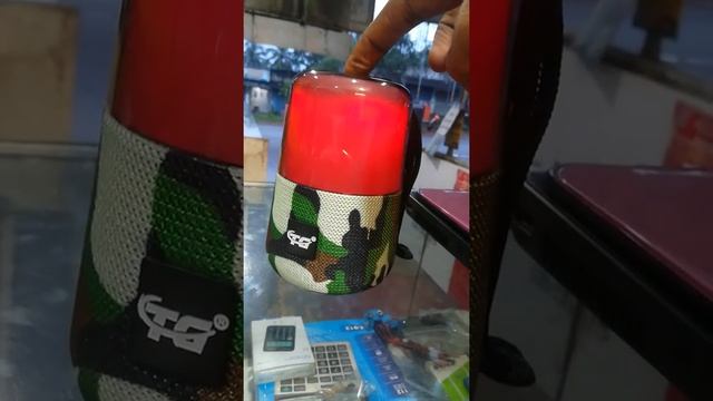 KDM TG portable wireless speaker TG-168 led flashhing смотреть онлайн