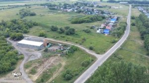 деревня Названовка Колышлейского района Пензенской области \ обзорная аэросъемка