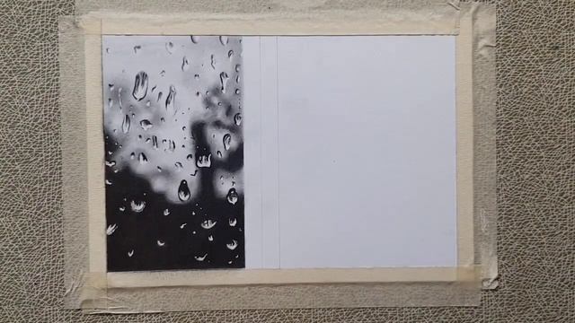 Drawing rain drops using pencil | realistic art смотреть онлайн
