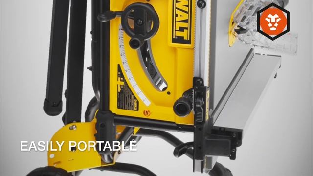 DeWalt DWE7492 240V/110v Table Saw & Stand Overview смотреть онлайн