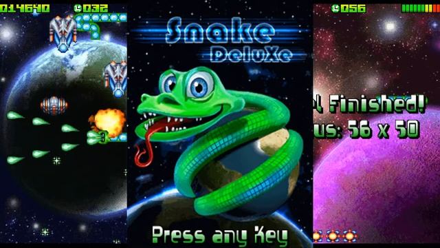 Snake Deluxe (Title Song) - Java (Jar) Game - смотреть онлайн