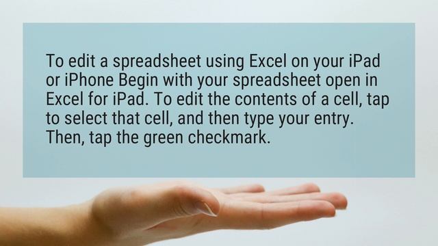 Can I edit Excel spreadsheets on my iPad? смотреть онлайн