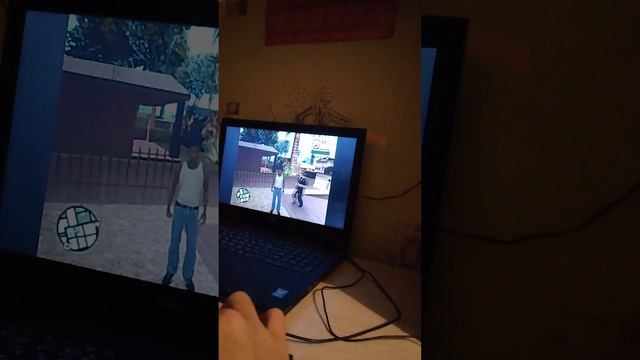 играем в настоящую игру гта сан андреас, на ноутбук! смотреть онлайн