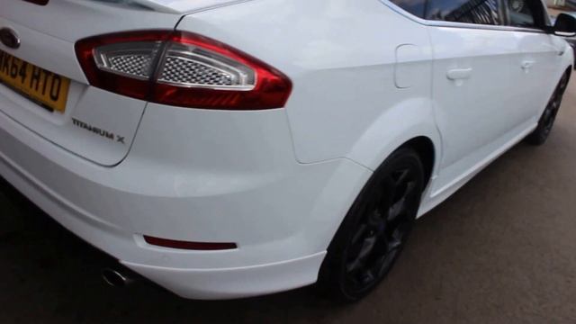 Ford Mondeo Titanium X SPORT TDCI Finished In Frozen White At Rix Motor Company смотреть онлайн
