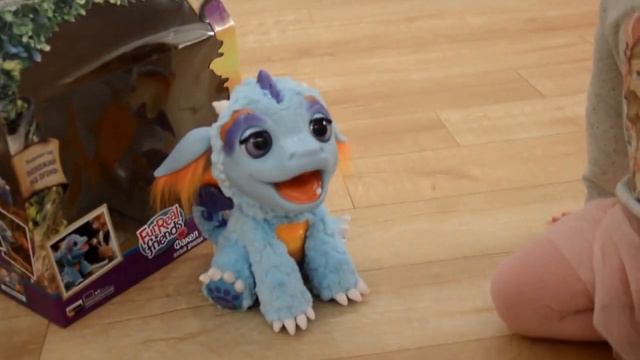Обзор игрушки дракоша с Факелом от FurReal Friends (Hasbro) смотреть онлайн