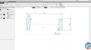 Компас 3D V18 - Амортизатор 51. Часть 14 - Чертеж Пружины