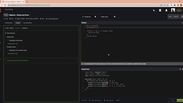 Как решить задачу Beginner - Reduce but Grow ? / Codewars JavaScript 8kyu смотреть онлайн