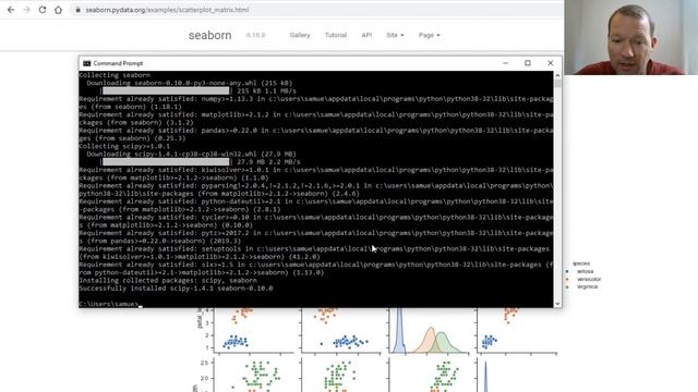 Python Basics Tutorial Install Intro Seaborn смотреть онлайн