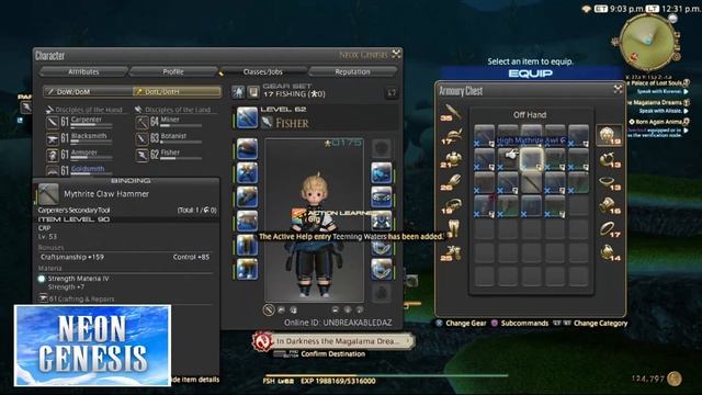 FFXIV Stormblood - How To Unlock Underwater Spear Fishing - Unlock Quest - Guide & Commentary смотреть онлайн