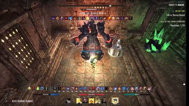 122k magplar. NO WB (jabs). No ultipots, prebuffs etc. u37. #elderscrollsonline смотреть онлайн