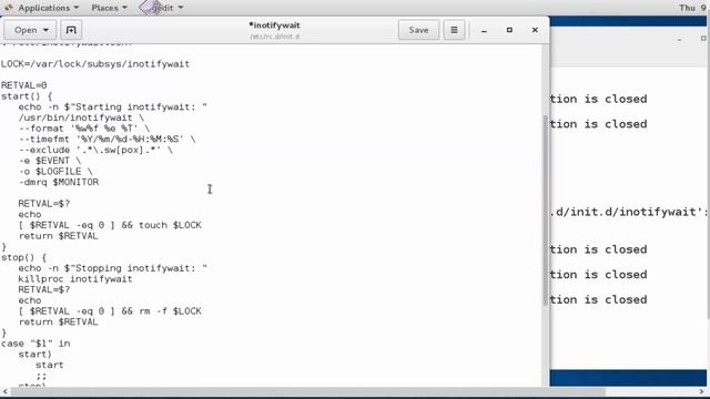 inotify monitoring filesystem events смотреть онлайн