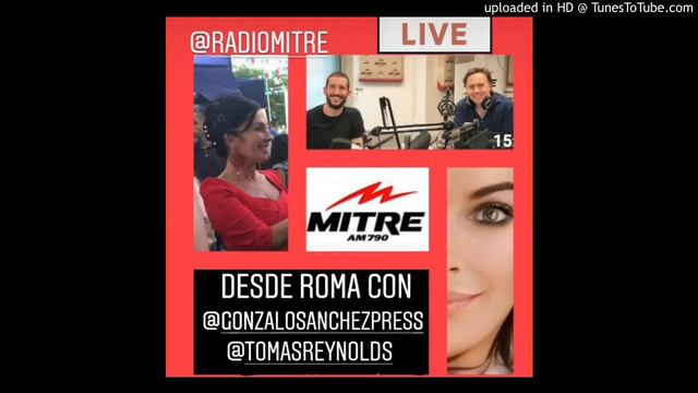 Laura Grassi desde Roma por Radio Mitre AM 790 para Todo lo que Pasa смотреть онлайн