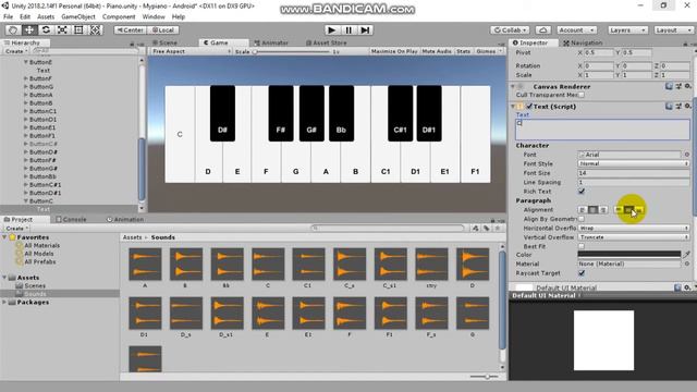How to make a Piano in Unity3D? смотреть онлайн