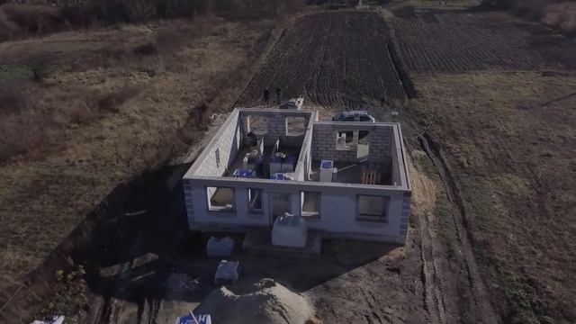 Строительство дома в селе Двуречки от СУ-48 смотреть онлайн