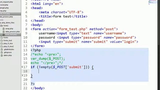PHP - forms, 2 смотреть онлайн