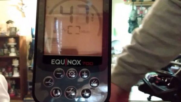 Equinox 700 Gold /Silver Ring / VDI Air Test