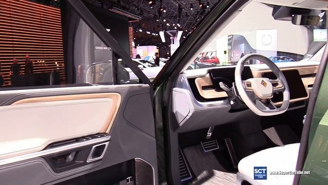 2020 Rivian R1S Electic SUV - Exterior and Interior Walkaround - 2019 New York Auto Show смотреть онлайн