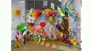 Оформление Зала Воздушными Шарами