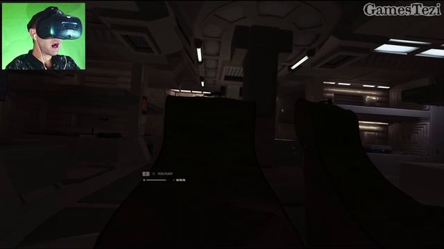 [#05] ПОСМОТРЕЛ ЕМУ В ГЛАЗА ► Прохождение игры Alien Isolation на ПК VR смотреть онлайн