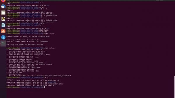 CMake в Visual Studio Code