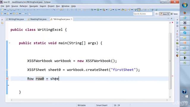35 Java Stream Apache POI Creating and Writing Excel Files смотреть онлайн