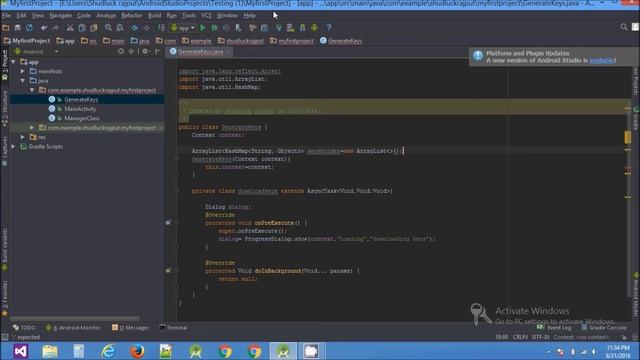 Develop Android Apps with AWS-4 || Downloading keys from your S3 bucket смотреть онлайн