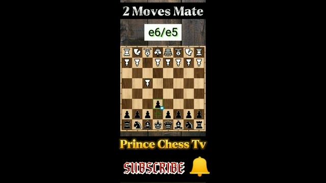 How to achieve 2 Moves Mate | Fool's Mate смотреть онлайн
