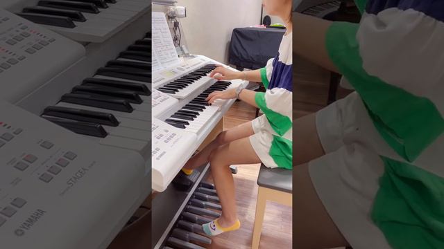 🎹【鬼滅之刃無限列車】主題曲-炎 YAMAHA Electone ELB-02 смотреть онлайн