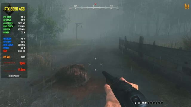 Hunt Showdown - Intel Core I5 12500H - RTX 3050 - Acer Nitro 5 смотреть онлайн