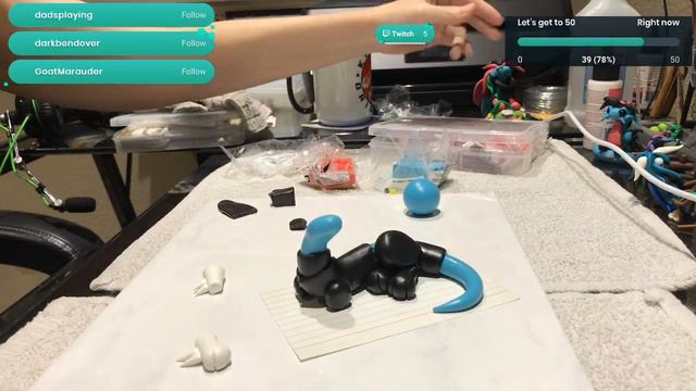 Polymer Clay Dragon | Part 2 Undyne the Undying themed dragon | Undertale смотреть онлайн